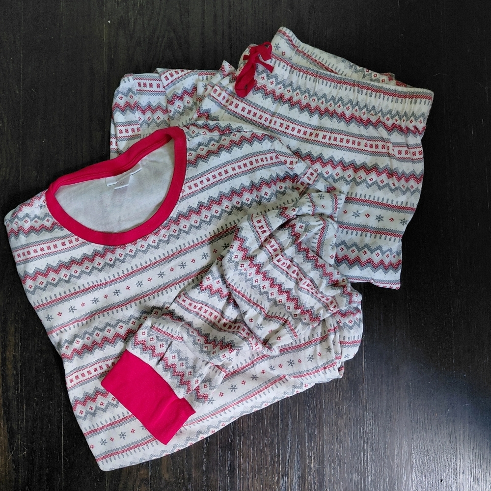 LC Lauren Conrad Mens XL Holiday PJ Set